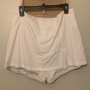 White skort